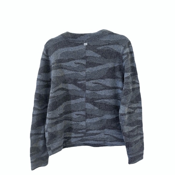 prAna Snowbound Wool Blend Sweater in Nightshade Size M - Picture 7 of 9